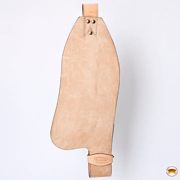 Hilason Leather Youth Saddle Replacement Fender Pair Hobble Strap Tan